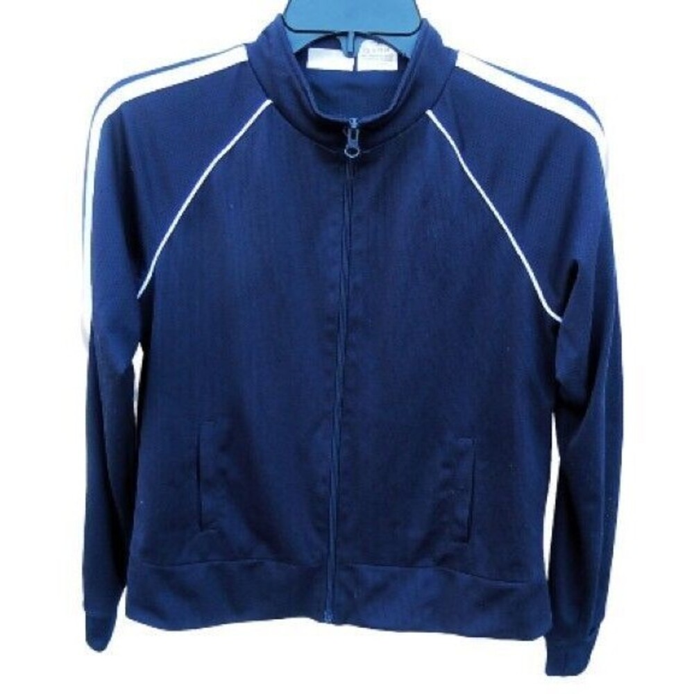 Danskin Full Zip Up Active Jacket Sz XL (14-16) Track Athletic Fit Yoga Workout